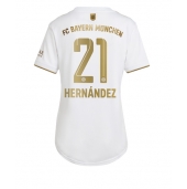 Billige Bayern Munich Lucas Hernandez #21 Udebanetrøje Dame 2022-23 Kort ærmer