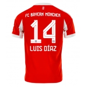 Billige Bayern Munich Luis Diaz #14 Hjemmebanetrøje 2025-26 Kort ærmer