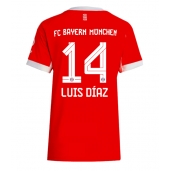 Billige Bayern Munich Luis Diaz #14 Hjemmebanetrøje Dame 2025-26 Kort ærmer