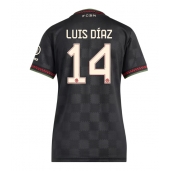 Billige Bayern Munich Luis Diaz #14 Tredje trøje Dame 2025-26 Kort ærmer