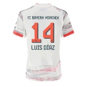 Billige Bayern Munich Luis Diaz #14 Udebanetrøje Dame 2025-26 Kort ærmer