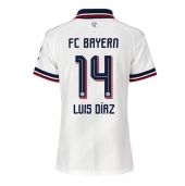 Billige Bayern Munich Luis Diaz #14 Udebanetrøje Dame 2026-27 Kort ærmer