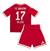 Billige Bayern Munich Michael Olise #17 Hjemmebanetrøje Børn 2026-27 Kort ærmer (+ bukser)