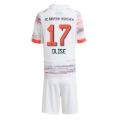 Billige Bayern Munich Michael Olise #17 Udebanetrøje Børn 2025-26 Kort ærmer (+ bukser)