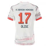 Billige Bayern Munich Michael Olise #17 Udebanetrøje Dame 2025-26 Kort ærmer