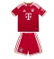 Billige Bayern Munich Nathaniel Brown #11 Hjemmebanetrøje Børn 2026-27 Kort ærmer (+ bukser)