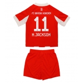 Billige Bayern Munich Nicolas Jackson #11 Hjemmebanetrøje Børn 2025-26 Kort ærmer (+ bukser)