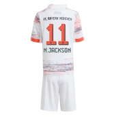 Billige Bayern Munich Nicolas Jackson #11 Udebanetrøje Børn 2025-26 Kort ærmer (+ bukser)