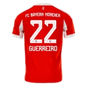 Billige Bayern Munich Raphael Guerreiro #22 Hjemmebanetrøje 2025-26 Kort ærmer