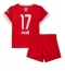 Billige Bayern Munich Sadio Mane #17 Hjemmebanetrøje Børn 2022-23 Kort ærmer (+ bukser)
