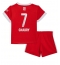 Billige Bayern Munich Serge Gnabry #7 Hjemmebanetrøje Børn 2022-23 Kort ærmer (+ bukser)