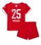 Billige Bayern Munich Thomas Muller #25 Hjemmebanetrøje Børn 2022-23 Kort ærmer (+ bukser)