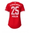 Billige Bayern Munich Thomas Muller #25 Hjemmebanetrøje Dame 2022-23 Kort ærmer