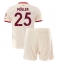Billige Bayern Munich Thomas Muller #25 Tredje trøje Børn 2024-25 Kort ærmer (+ bukser)