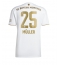 Billige Bayern Munich Thomas Muller #25 Udebanetrøje 2022-23 Kort ærmer