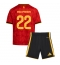 Billige Belgien Alexis Saelemaekers #22 Hjemmebanetrøje Børn VM 2026 Kort ærmer (+ bukser)