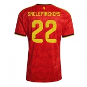 Billige Belgien Alexis Saelemaekers #22 Hjemmebanetrøje VM 2026 Kort ærmer