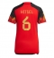 Billige Belgien Axel Witsel #6 Hjemmebanetrøje Dame VM 2022 Kort ærmer