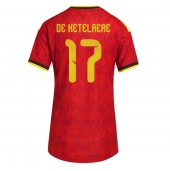 Billige Belgien Charles De Ketelaere #17 Hjemmebanetrøje Dame VM 2026 Kort ærmer