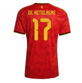 Billige Belgien Charles De Ketelaere #17 Hjemmebanetrøje VM 2026 Kort ærmer
