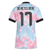 Billige Belgien Charles De Ketelaere #17 Udebanetrøje Dame VM 2026 Kort ærmer