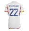 Billige Belgien Charles De Ketelaere #22 Udebanetrøje VM 2022 Kort ærmer