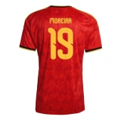 Billige Belgien Diego Moreira #19 Hjemmebanetrøje VM 2026 Kort ærmer