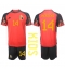 Billige Belgien Dries Mertens #14 Hjemmebanetrøje Børn VM 2022 Kort ærmer (+ bukser)