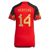 Billige Belgien Dries Mertens #14 Hjemmebanetrøje Dame VM 2022 Kort ærmer