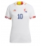 Billige Belgien Eden Hazard #10 Udebanetrøje Dame VM 2022 Kort ærmer