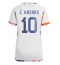 Billige Belgien Eden Hazard #10 Udebanetrøje Dame VM 2022 Kort ærmer