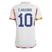 Billige Belgien Eden Hazard #10 Udebanetrøje VM 2022 Kort ærmer