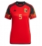 Billige Belgien Jan Vertonghen #5 Hjemmebanetrøje Dame VM 2022 Kort ærmer