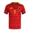 Billige Belgien Kevin De Bruyne #7 Hjemmebanetrøje VM 2026 Kort ærmer