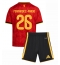 Billige Belgien Matias Fernandez-Pardo #26 Hjemmebanetrøje Børn VM 2026 Kort ærmer (+ bukser)
