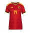 Billige Belgien Matias Fernandez-Pardo #26 Hjemmebanetrøje Dame VM 2026 Kort ærmer