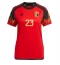 Billige Belgien Michy Batshuayi #23 Hjemmebanetrøje Dame VM 2022 Kort ærmer