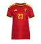 Billige Belgien Michy Batshuayi #23 Hjemmebanetrøje Dame VM 2026 Kort ærmer