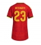 Billige Belgien Michy Batshuayi #23 Hjemmebanetrøje Dame VM 2026 Kort ærmer