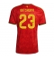 Billige Belgien Michy Batshuayi #23 Hjemmebanetrøje VM 2026 Kort ærmer