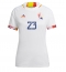Billige Belgien Michy Batshuayi #23 Udebanetrøje Dame VM 2022 Kort ærmer