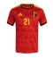 Billige Belgien Nathan Ngoy #25 Hjemmebanetrøje VM 2026 Kort ærmer