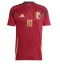 Billige Belgien Romelu Lukaku #10 Hjemmebanetrøje EM 2024 Kort ærmer