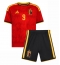 Billige Belgien Romelu Lukaku #9 Hjemmebanetrøje Børn VM 2026 Kort ærmer (+ bukser)