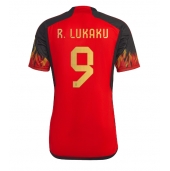 Billige Belgien Romelu Lukaku #9 Hjemmebanetrøje VM 2022 Kort ærmer