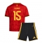 Billige Belgien Thomas Meunier #15 Hjemmebanetrøje Børn VM 2026 Kort ærmer (+ bukser)