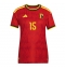 Billige Belgien Thomas Meunier #15 Hjemmebanetrøje Dame VM 2026 Kort ærmer