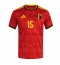 Billige Belgien Thomas Meunier #15 Hjemmebanetrøje VM 2026 Kort ærmer