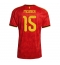 Billige Belgien Thomas Meunier #15 Hjemmebanetrøje VM 2026 Kort ærmer
