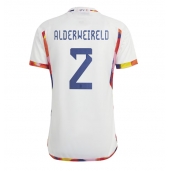 Billige Belgien Toby Alderweireld #2 Udebanetrøje VM 2022 Kort ærmer